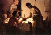 TERBRUGGHEN, Hendrick The Supper wt France oil painting reproduction
